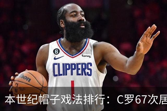 本世纪帽子戏法排行：C罗67次居首，梅西62次第二，莱万第三