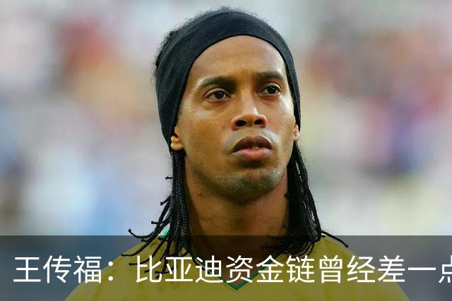 王传福：比亚迪资金链曾经差一点断掉